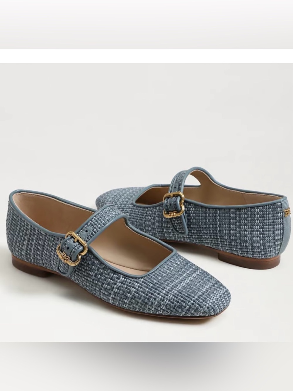 Sam Edelman michaela blue flats